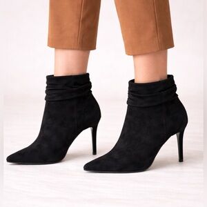 Jessica Simpson Lerona Bootie - Black - Heel Boots Women's Size 7